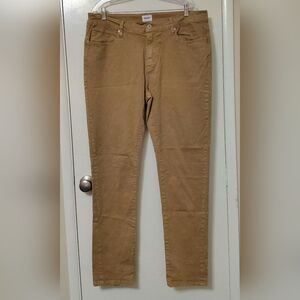 Hudson Jeans Mens 38x33 Ace Skinny Camel Washed Once NEVER WORN